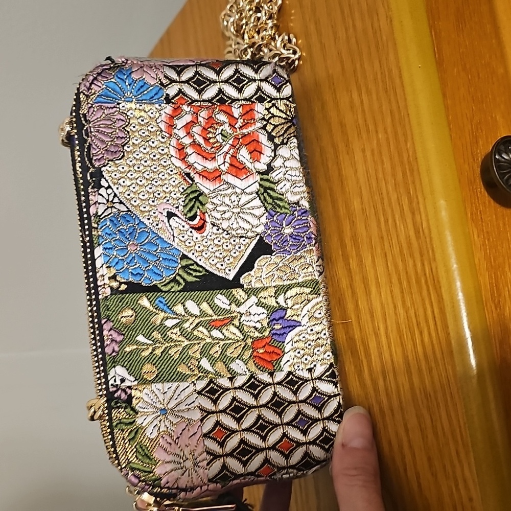Steve Madden Brocade Mini Crossbody Bag